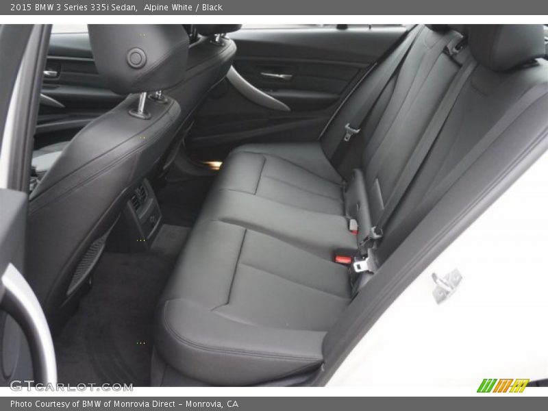 Alpine White / Black 2015 BMW 3 Series 335i Sedan