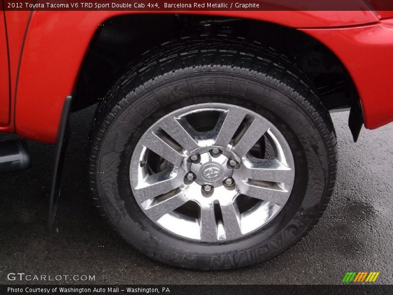 Barcelona Red Metallic / Graphite 2012 Toyota Tacoma V6 TRD Sport Double Cab 4x4