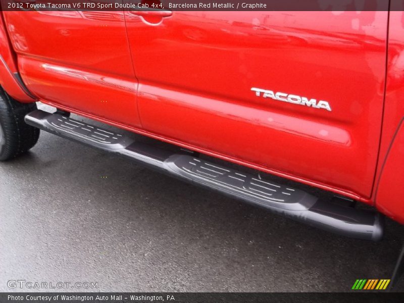 Barcelona Red Metallic / Graphite 2012 Toyota Tacoma V6 TRD Sport Double Cab 4x4