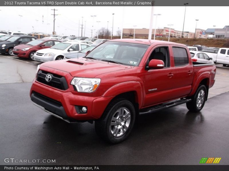 Front 3/4 View of 2012 Tacoma V6 TRD Sport Double Cab 4x4