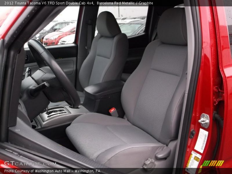 Barcelona Red Metallic / Graphite 2012 Toyota Tacoma V6 TRD Sport Double Cab 4x4