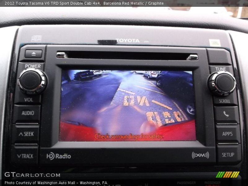 Barcelona Red Metallic / Graphite 2012 Toyota Tacoma V6 TRD Sport Double Cab 4x4