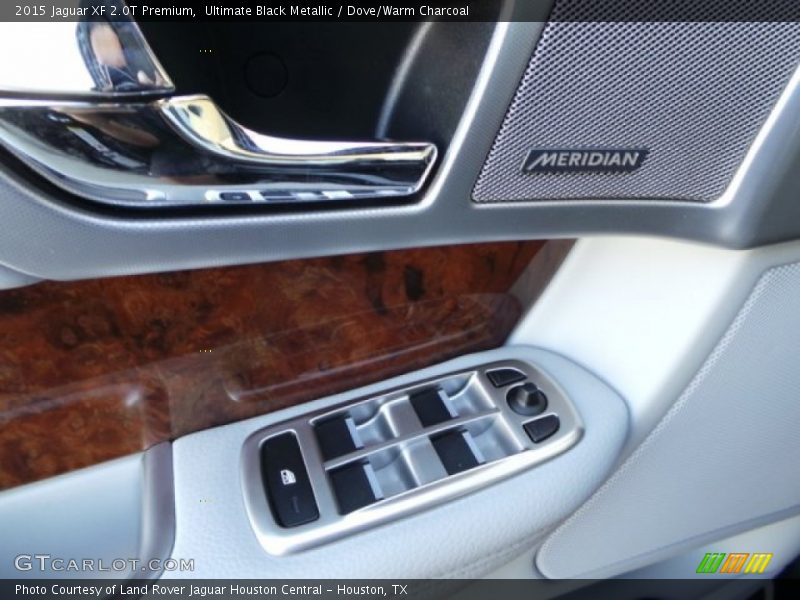 Ultimate Black Metallic / Dove/Warm Charcoal 2015 Jaguar XF 2.0T Premium