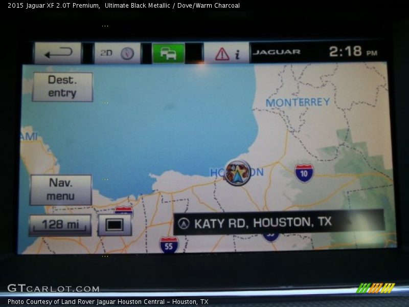 Navigation of 2015 XF 2.0T Premium