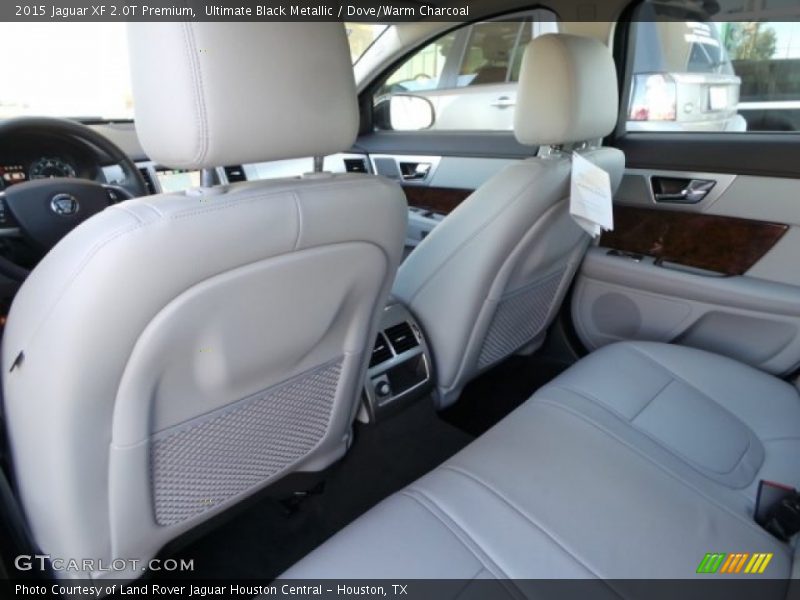 Rear Seat of 2015 XF 2.0T Premium