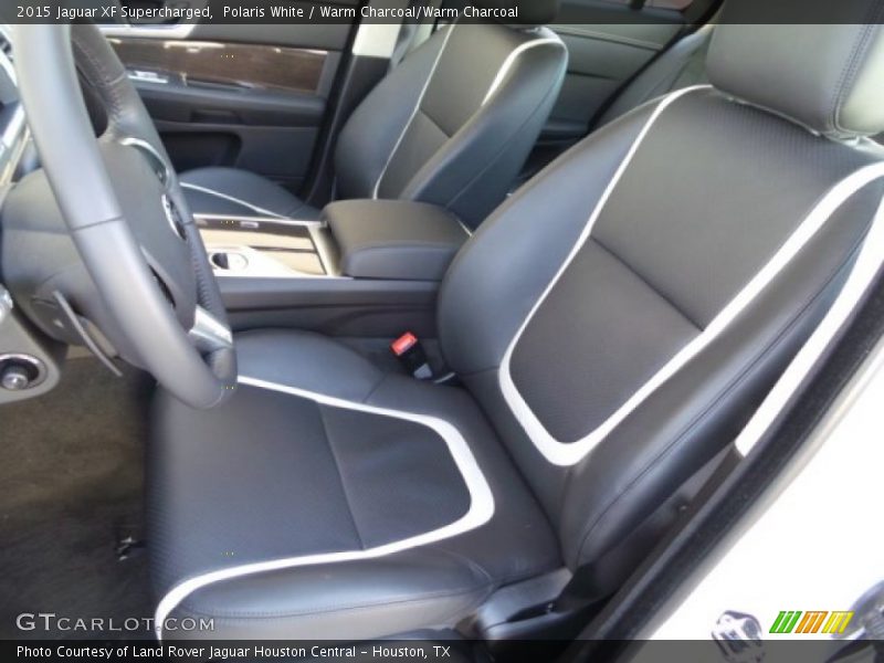 Front Seat of 2015 XF Supercharged