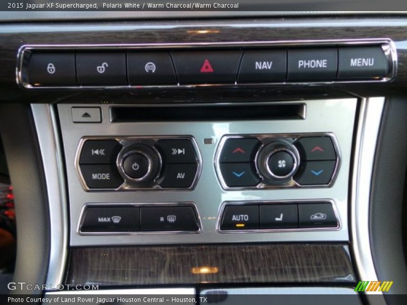 Controls of 2015 XF Supercharged