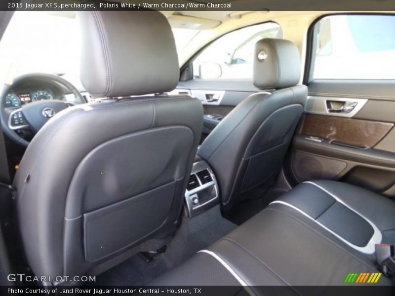 Rear Seat of 2015 XF Supercharged