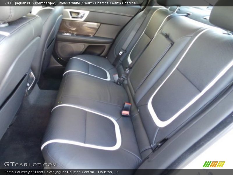 Rear Seat of 2015 XF Supercharged