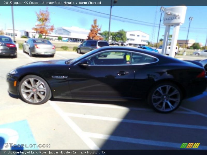Ultimate Black Metallic / Warm Charcoal 2015 Jaguar XK Coupe
