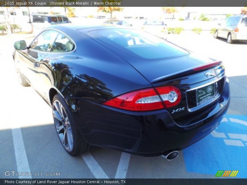 Ultimate Black Metallic / Warm Charcoal 2015 Jaguar XK Coupe