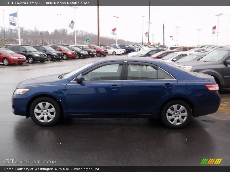 Blue Ribbon Metallic / Ash 2011 Toyota Camry LE