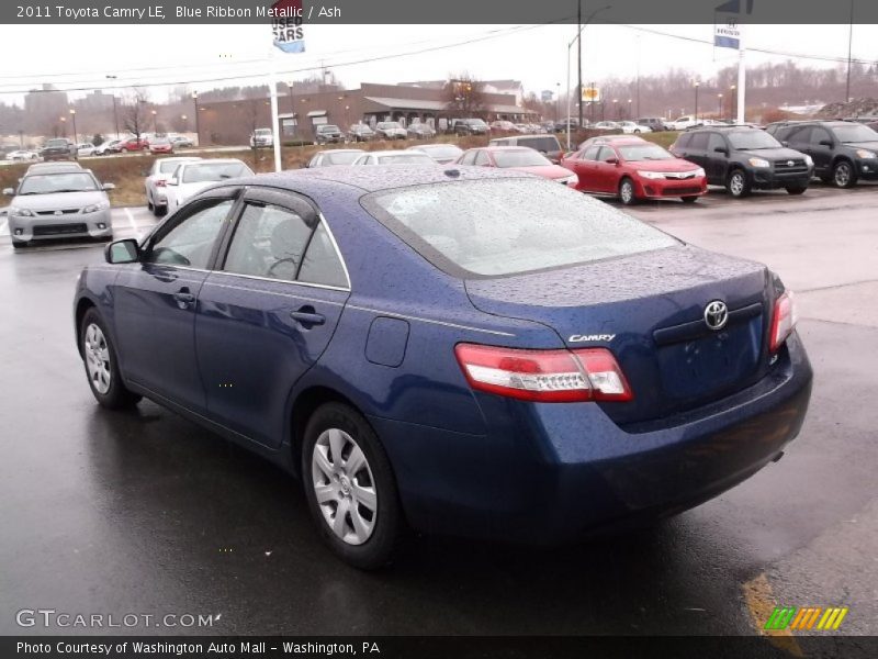 Blue Ribbon Metallic / Ash 2011 Toyota Camry LE