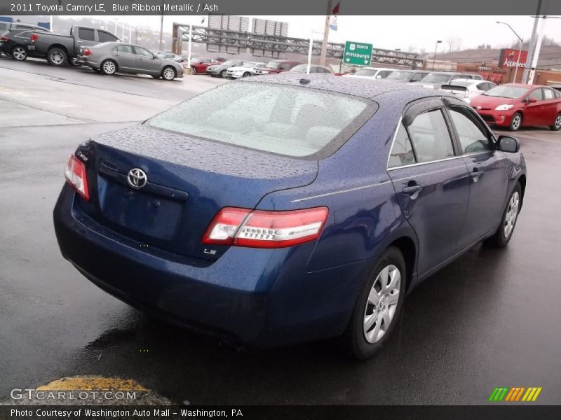 Blue Ribbon Metallic / Ash 2011 Toyota Camry LE