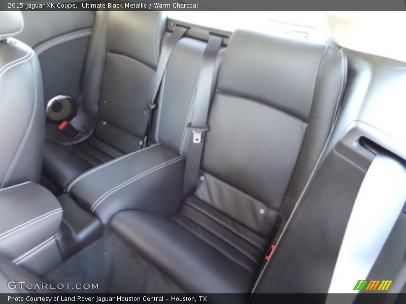 Rear Seat of 2015 XK Coupe