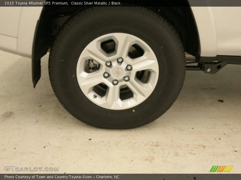 Classic Silver Metallic / Black 2015 Toyota 4Runner SR5 Premium