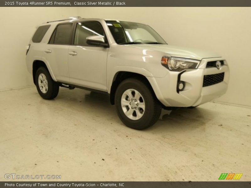 Classic Silver Metallic / Black 2015 Toyota 4Runner SR5 Premium