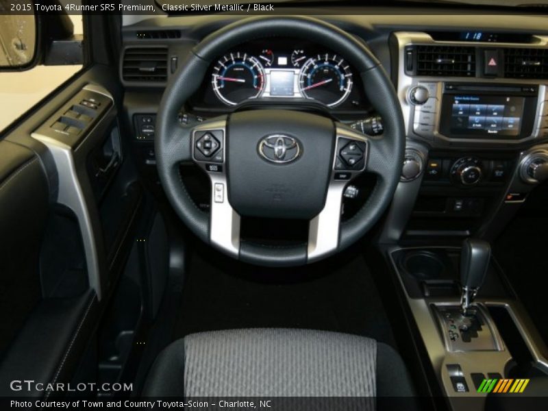 Classic Silver Metallic / Black 2015 Toyota 4Runner SR5 Premium