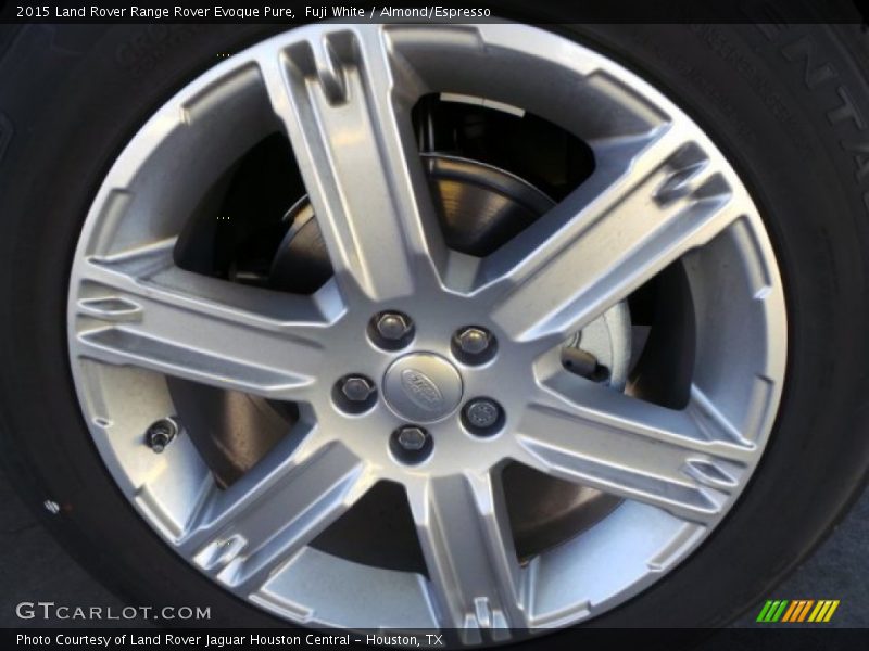 Fuji White / Almond/Espresso 2015 Land Rover Range Rover Evoque Pure