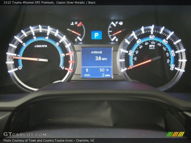 Classic Silver Metallic / Black 2015 Toyota 4Runner SR5 Premium