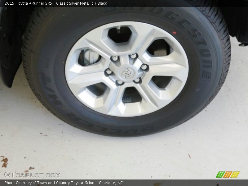 Classic Silver Metallic / Black 2015 Toyota 4Runner SR5