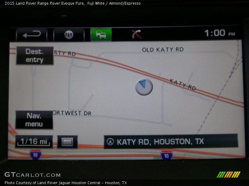 Fuji White / Almond/Espresso 2015 Land Rover Range Rover Evoque Pure