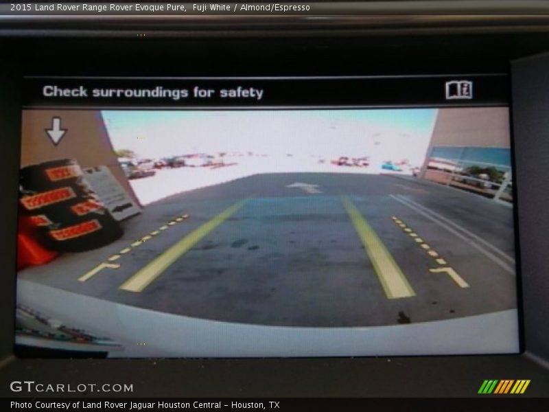 Fuji White / Almond/Espresso 2015 Land Rover Range Rover Evoque Pure