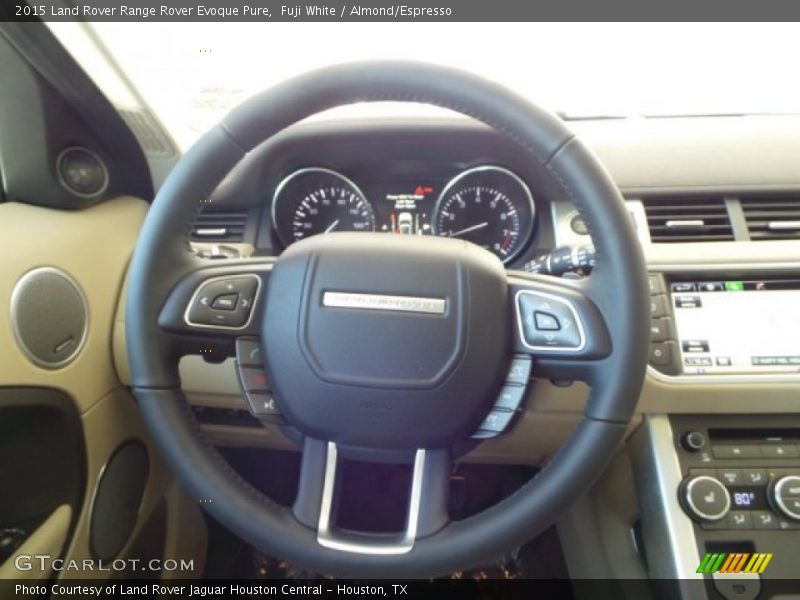 Fuji White / Almond/Espresso 2015 Land Rover Range Rover Evoque Pure