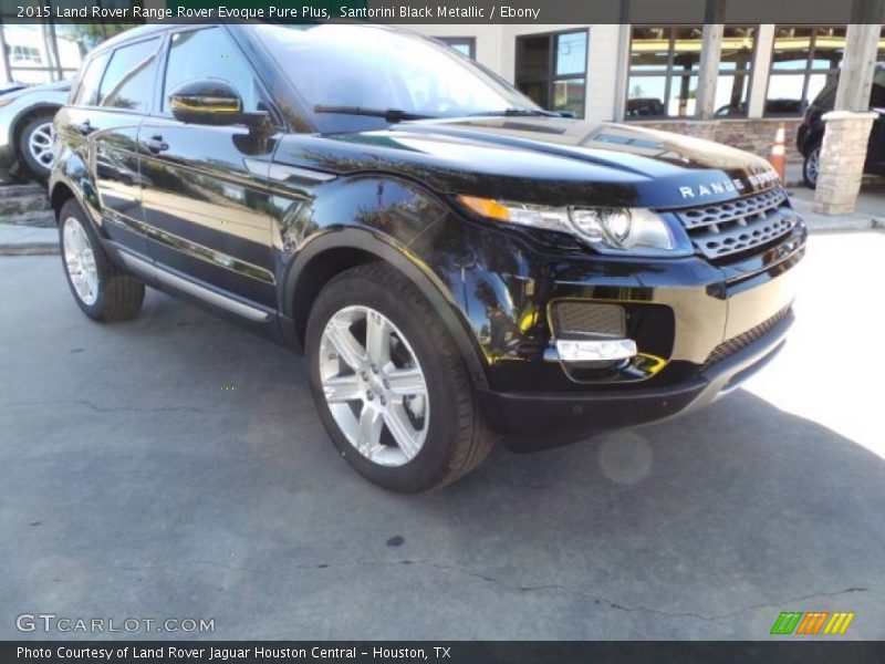 Santorini Black Metallic / Ebony 2015 Land Rover Range Rover Evoque Pure Plus