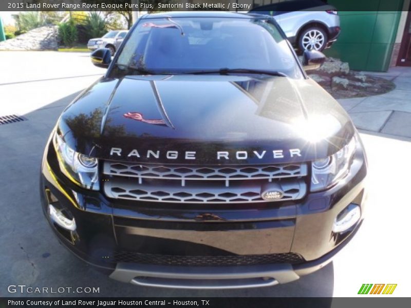 Santorini Black Metallic / Ebony 2015 Land Rover Range Rover Evoque Pure Plus