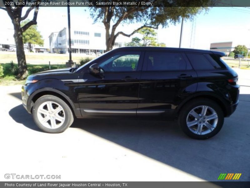 Santorini Black Metallic / Ebony 2015 Land Rover Range Rover Evoque Pure Plus