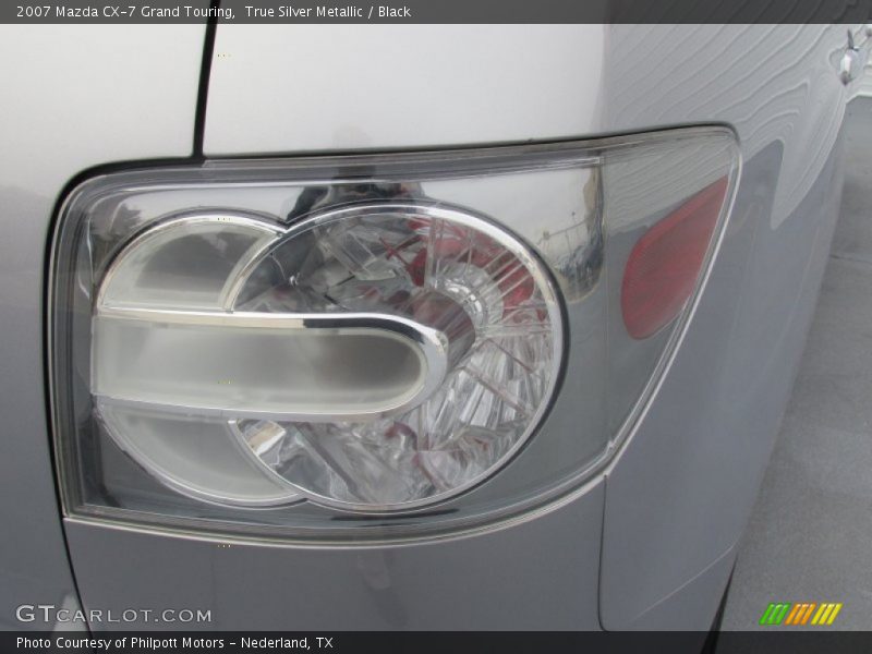 True Silver Metallic / Black 2007 Mazda CX-7 Grand Touring
