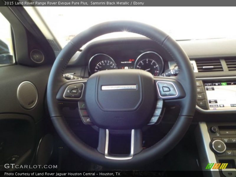 Santorini Black Metallic / Ebony 2015 Land Rover Range Rover Evoque Pure Plus