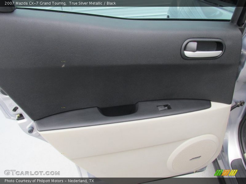 True Silver Metallic / Black 2007 Mazda CX-7 Grand Touring