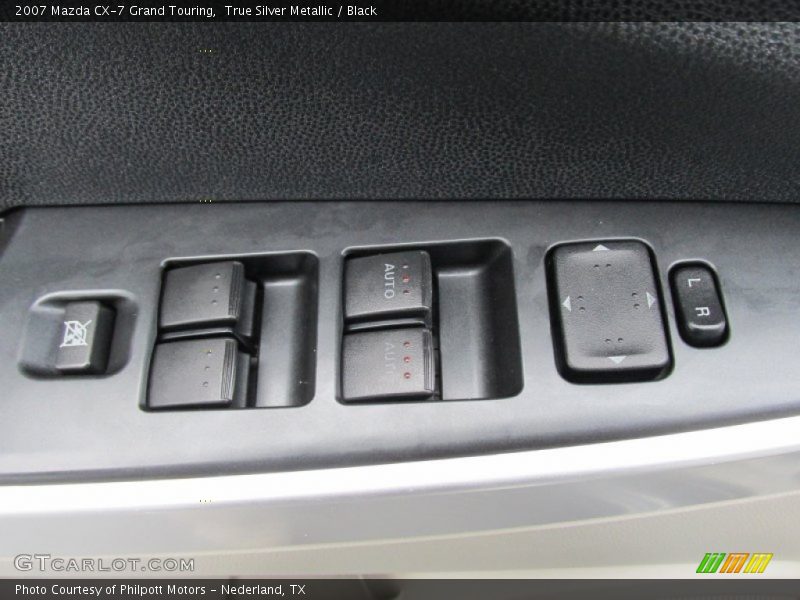 True Silver Metallic / Black 2007 Mazda CX-7 Grand Touring