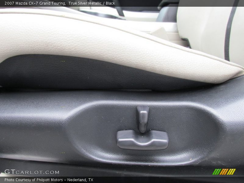 True Silver Metallic / Black 2007 Mazda CX-7 Grand Touring