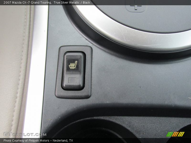 True Silver Metallic / Black 2007 Mazda CX-7 Grand Touring
