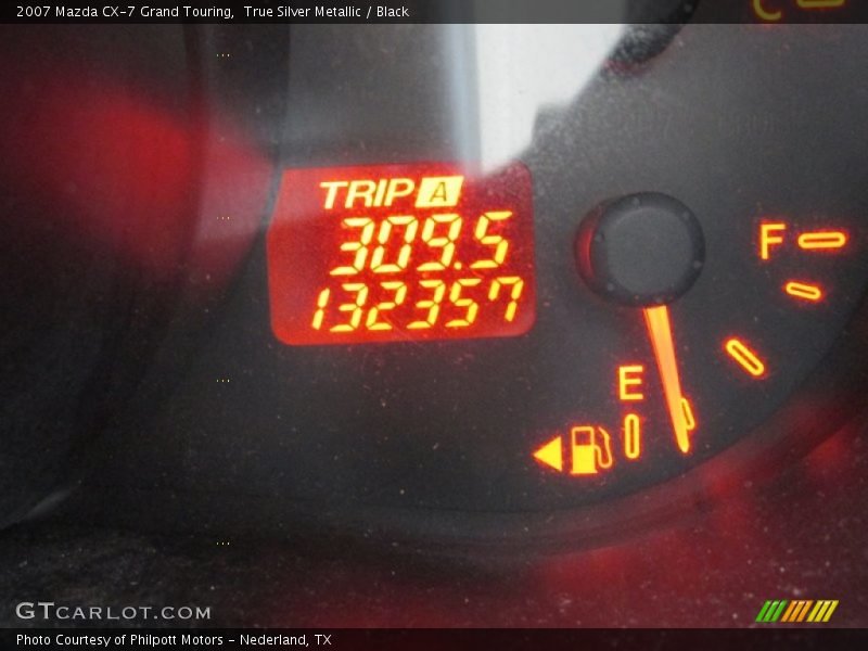 True Silver Metallic / Black 2007 Mazda CX-7 Grand Touring