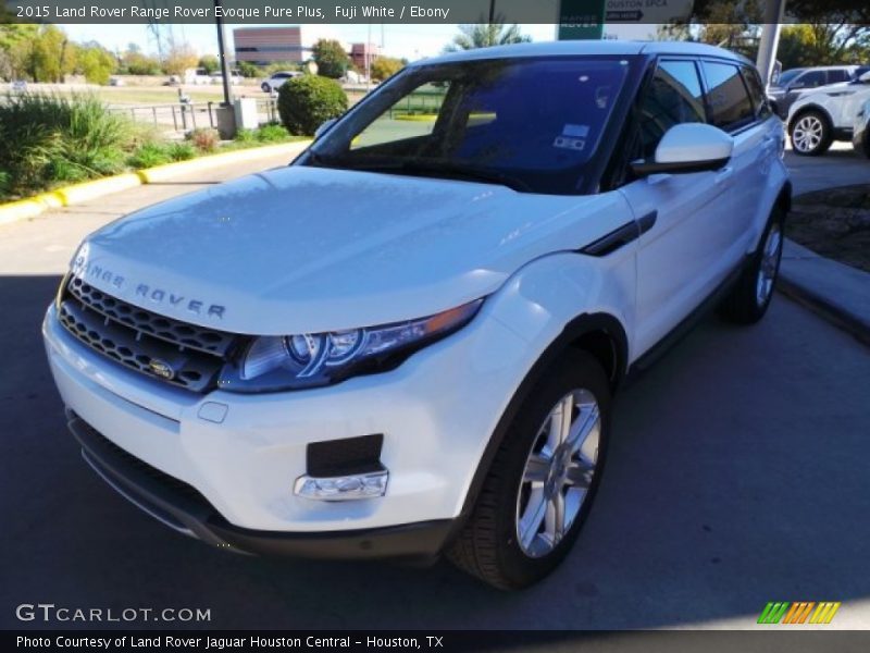 Fuji White / Ebony 2015 Land Rover Range Rover Evoque Pure Plus