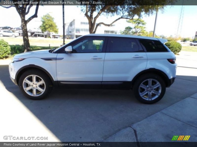 Fuji White / Ebony 2015 Land Rover Range Rover Evoque Pure Plus