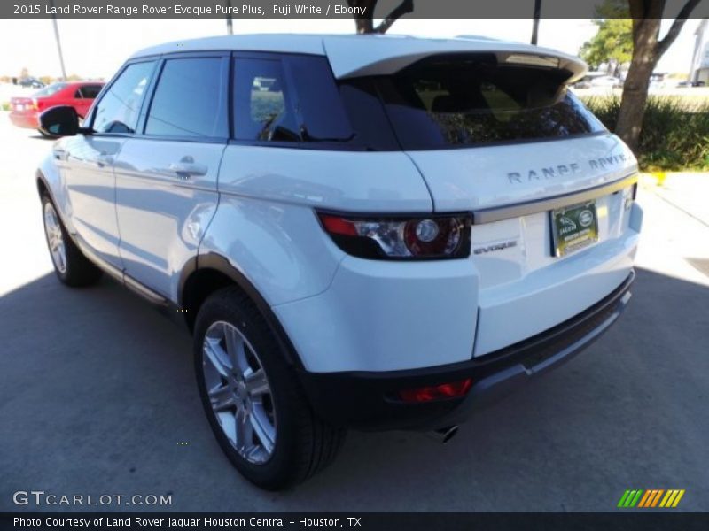 Fuji White / Ebony 2015 Land Rover Range Rover Evoque Pure Plus