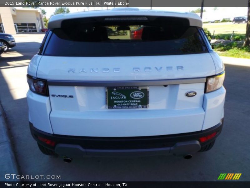 Fuji White / Ebony 2015 Land Rover Range Rover Evoque Pure Plus