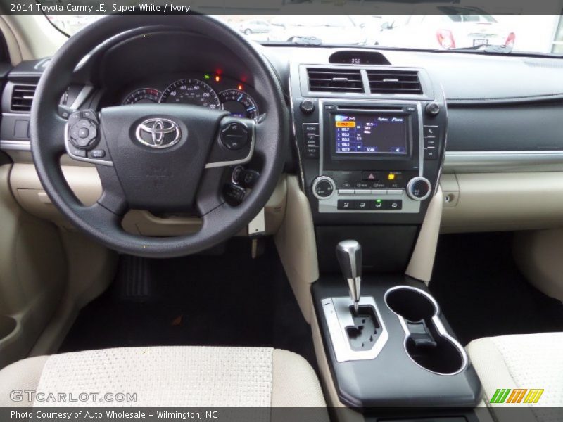 Super White / Ivory 2014 Toyota Camry LE