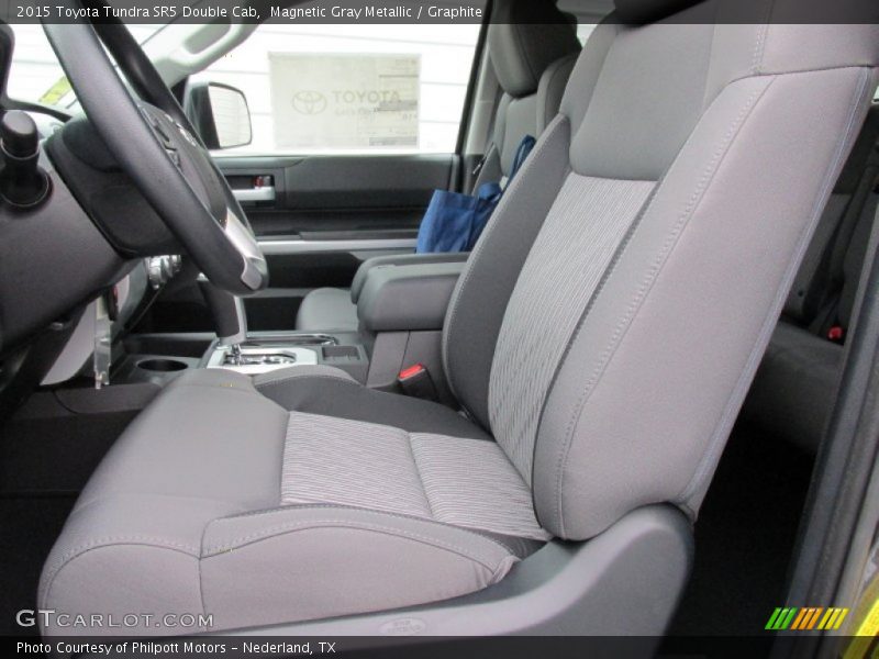 Magnetic Gray Metallic / Graphite 2015 Toyota Tundra SR5 Double Cab