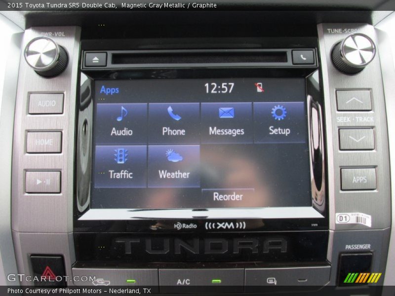 Magnetic Gray Metallic / Graphite 2015 Toyota Tundra SR5 Double Cab