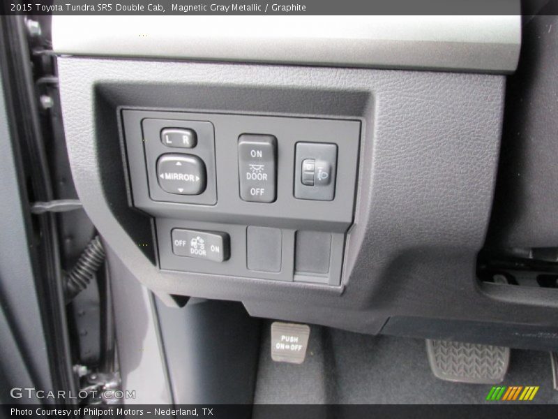 Controls of 2015 Tundra SR5 Double Cab