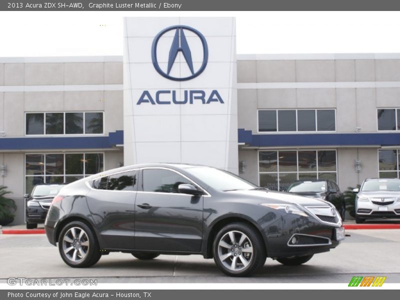 Graphite Luster Metallic / Ebony 2013 Acura ZDX SH-AWD