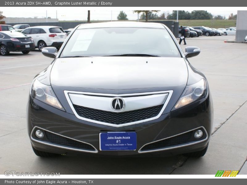 Graphite Luster Metallic / Ebony 2013 Acura ZDX SH-AWD