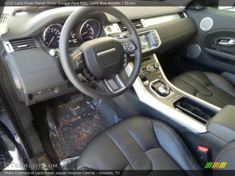 Loire Blue Metallic / Ebony 2015 Land Rover Range Rover Evoque Pure Plus
