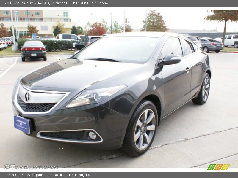 Graphite Luster Metallic / Ebony 2013 Acura ZDX SH-AWD